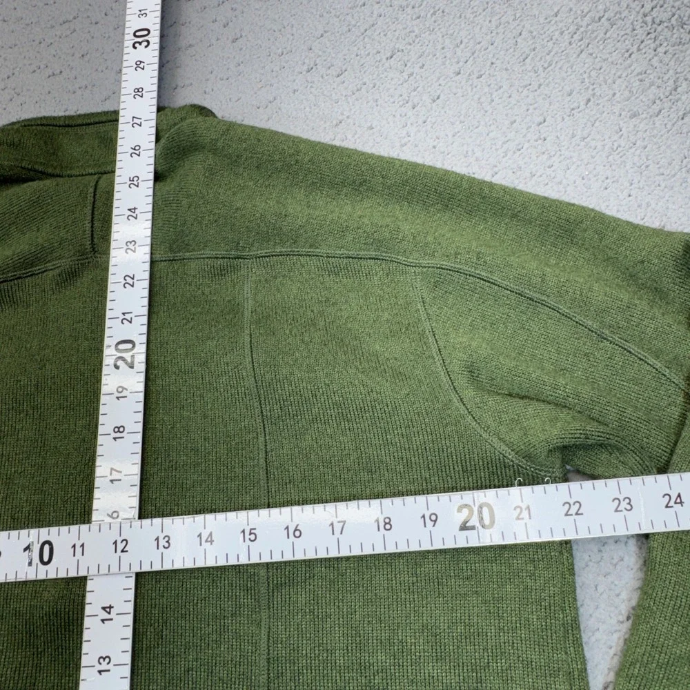 Patagonia Better Sweater 1/4 Zip Mens Medium Green Fleece Pullover Gorpcore